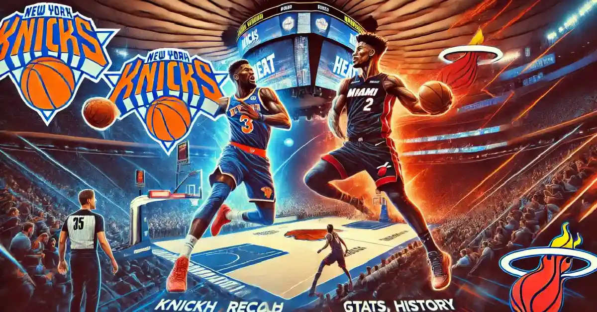 knicks vs miami heat match player stats