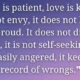 1 corinthians 13:4