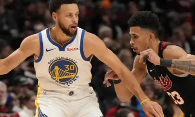 golden state warriors vs portland trail blazers match player stats