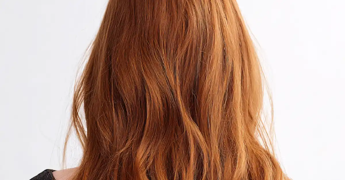 auburn brown hair