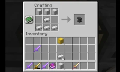 how do you make an anvil in minecraft