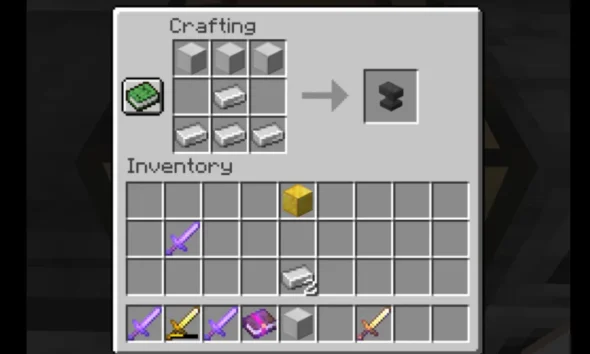 how do you make an anvil in minecraft