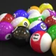 how to set up pool balls