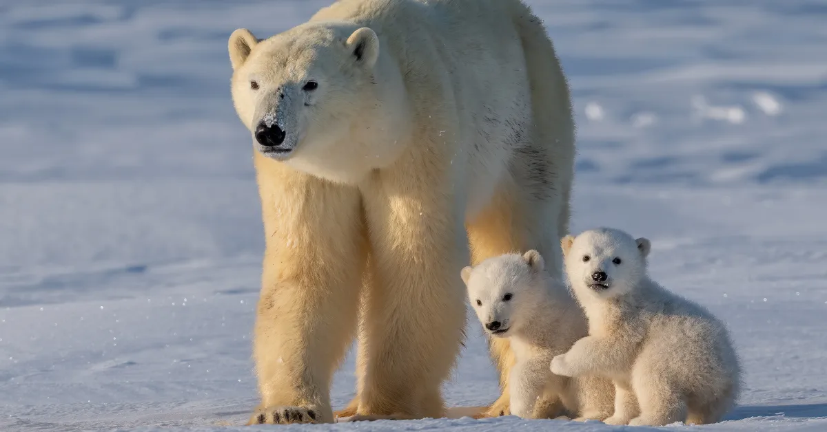 what color is the polar bear's skin