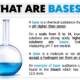 what is a base