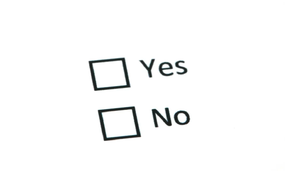yes to the no