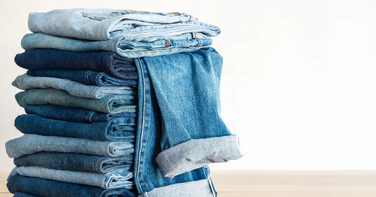 Stacked jeans